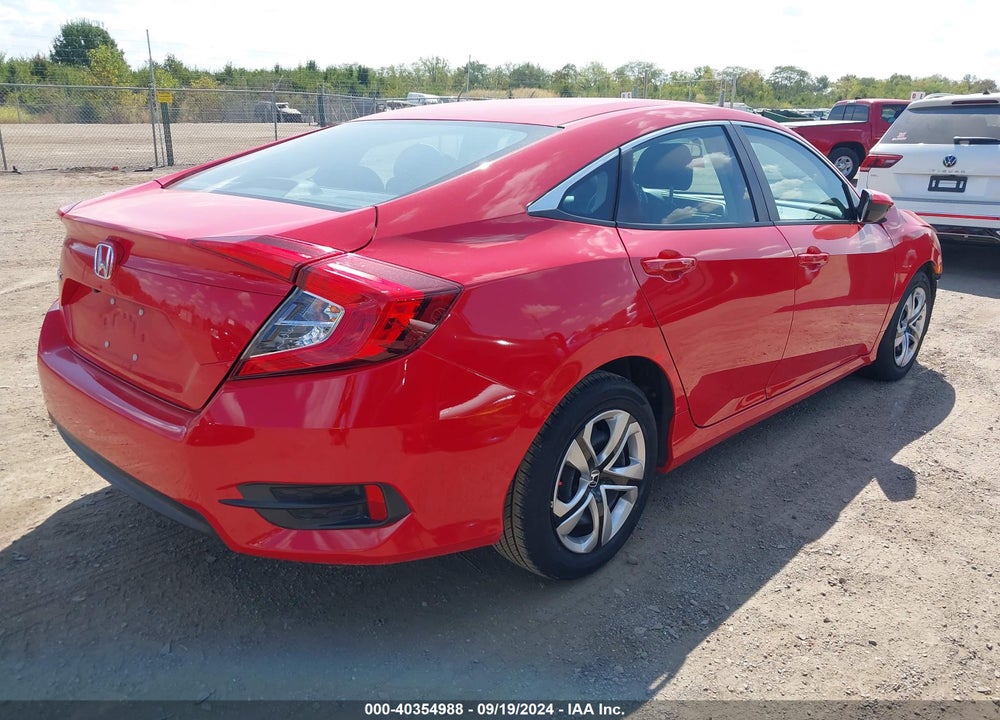2018 HONDA CIVIC LX VIN: 2HGFC2F52JH558639