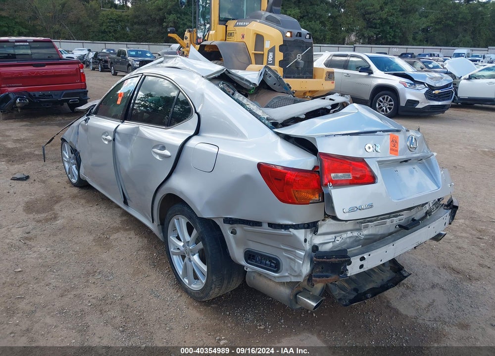 2007 LEXUS IS 350 VIN: JTHBE262372012641