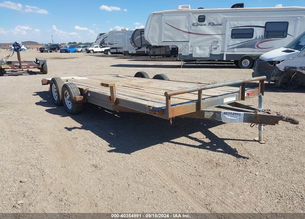 2011 TEXAS BRAGG ENTERPRISES TRAILER VIN: 17XFC182XB1010334
