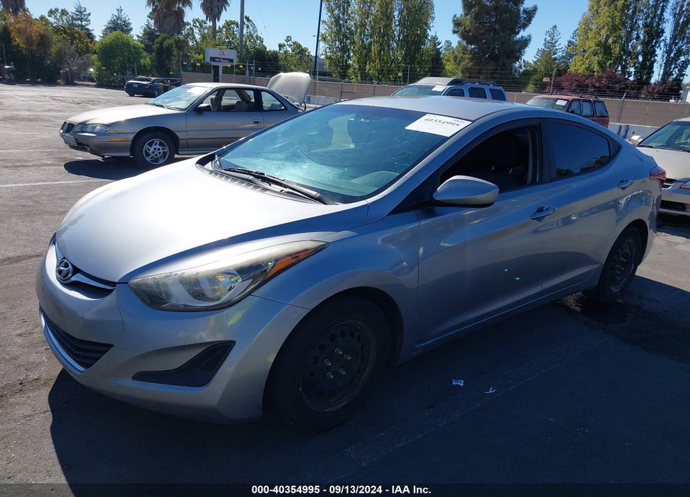 2016 HYUNDAI ELANTRA SE VIN: 5NPDH4AE9GH743085