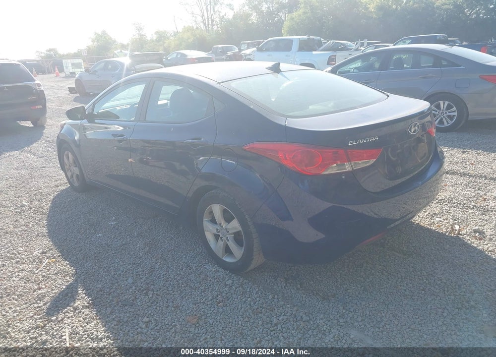 2012 HYUNDAI ELANTRA GLS VIN: 5NPDH4AE5CH106334