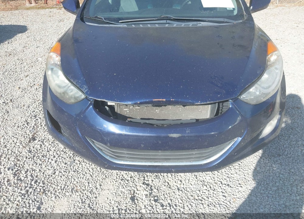 2012 HYUNDAI ELANTRA GLS VIN: 5NPDH4AE5CH106334