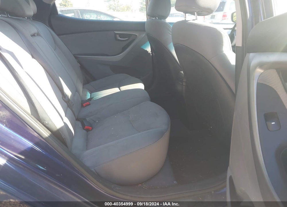 2012 HYUNDAI ELANTRA GLS VIN: 5NPDH4AE5CH106334