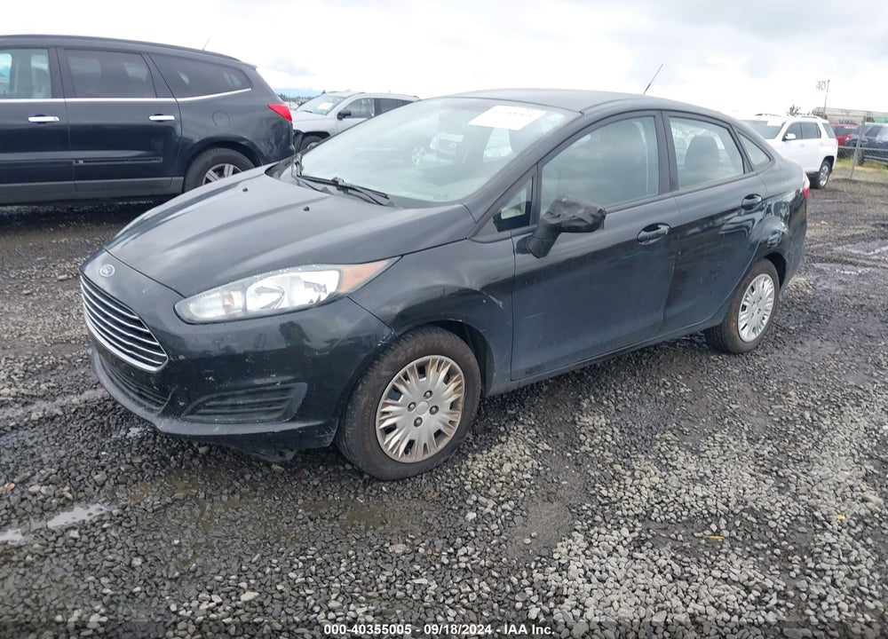2015 FORD FIESTA S VIN: 3FADP4AJ6FM135751