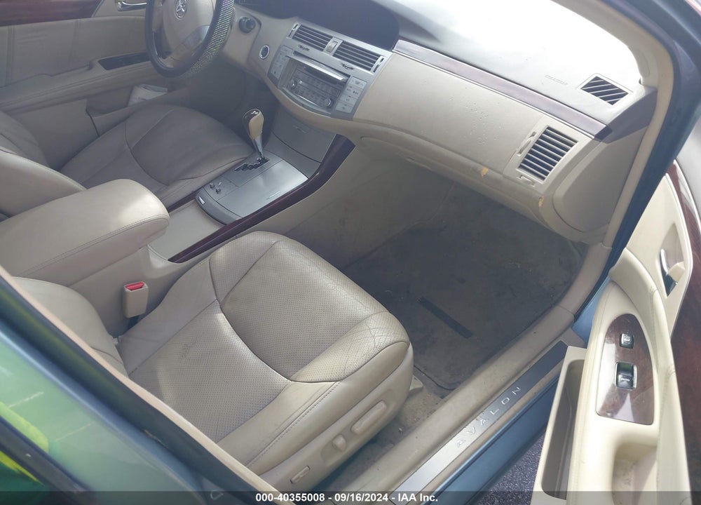 2010 TOYOTA AVALON LIMITED VIN: 4T1BK3DB9AU360101