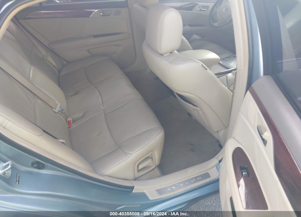 2010 TOYOTA AVALON LIMITED VIN: 4T1BK3DB9AU360101