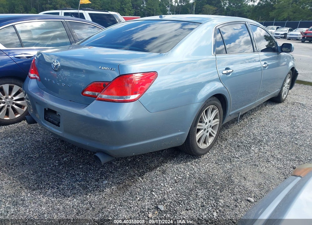 2010 TOYOTA AVALON LIMITED VIN: 4T1BK3DB9AU360101