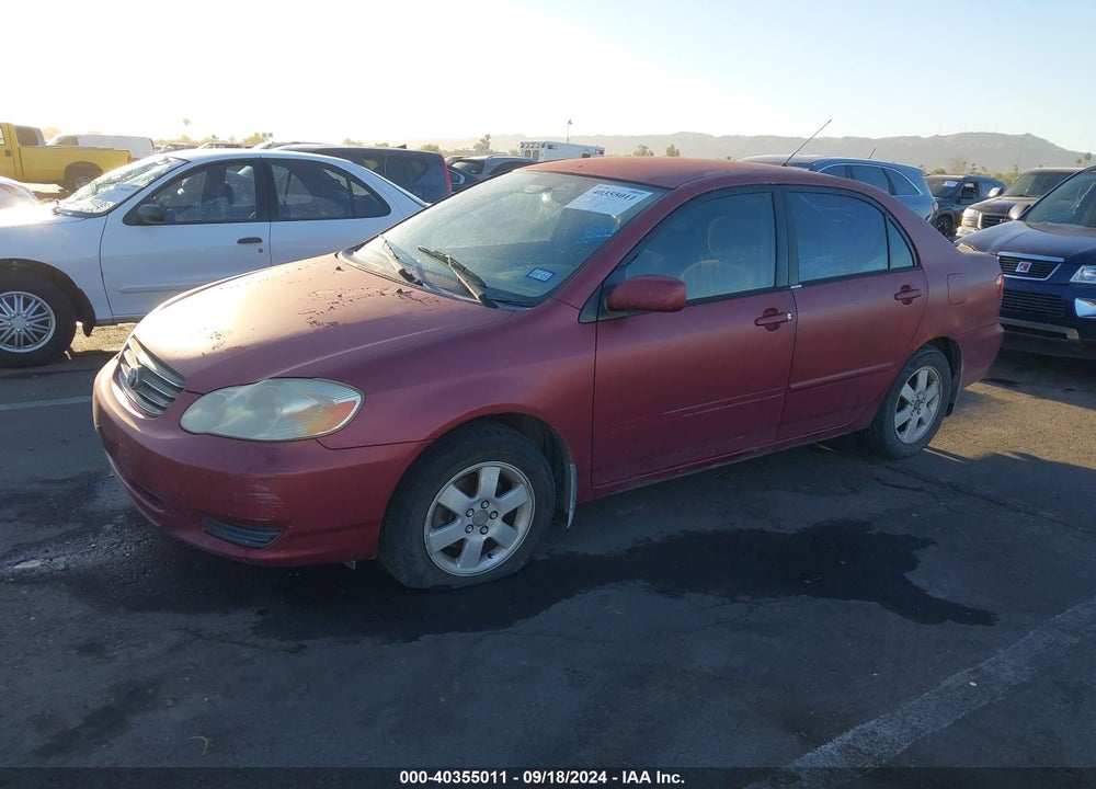 2004 TOYOTA COROLLA LE VIN: JTDBR32E842022461