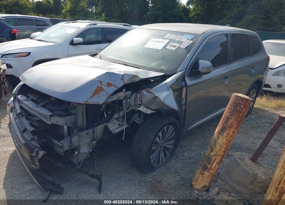 2019 MITSUBISHI OUTLANDER SE VIN: JA4AD3A34KZ043722