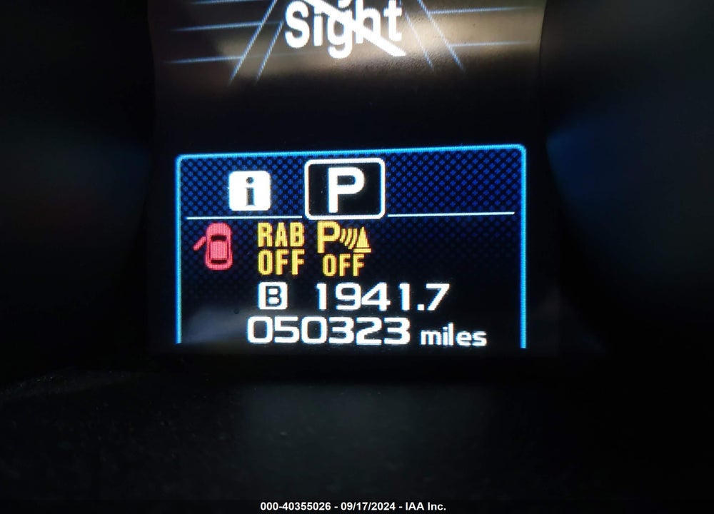 2019 SUBARU OUTBACK 2.5I LIMITED VIN: 4S4BSANC1K3363755