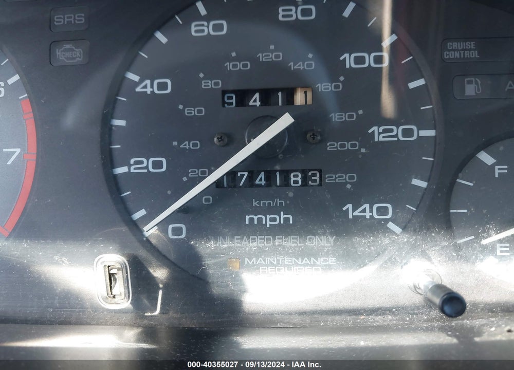 1996 HONDA ACCORD EX/EX-R VIN: 1HGCD5552TA022150