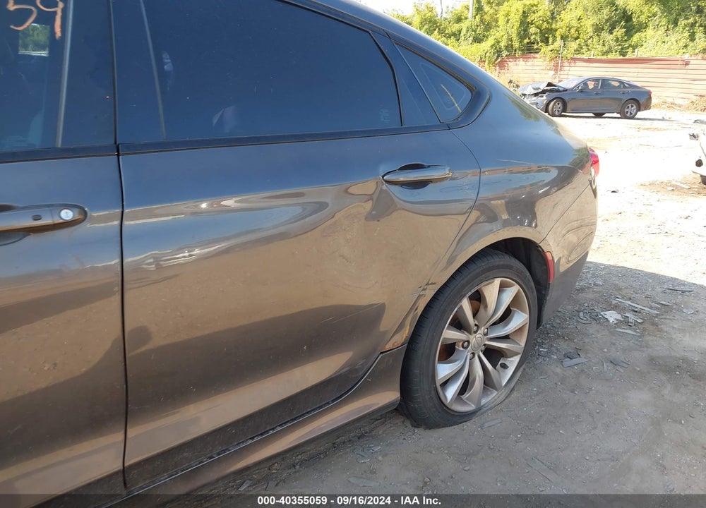 2015 CHRYSLER 200 S VIN: 1C3CCCBBXFN537351