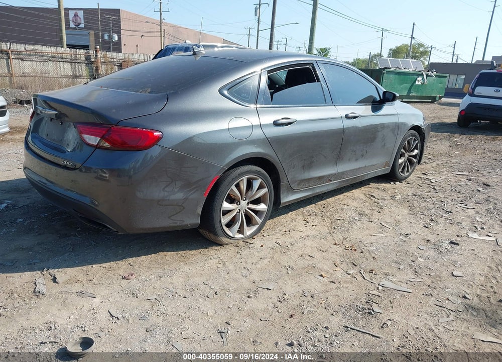 2015 CHRYSLER 200 S VIN: 1C3CCCBBXFN537351