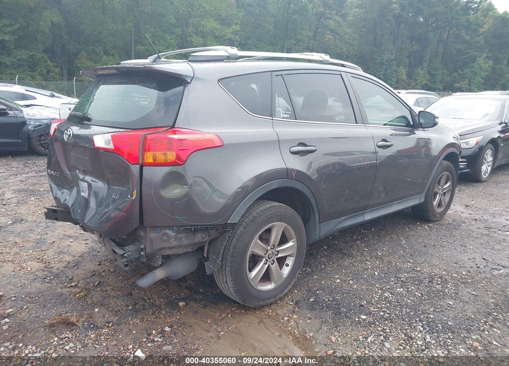 2015 TOYOTA RAV4 XLE VIN: 2T3WFREV7FW208415