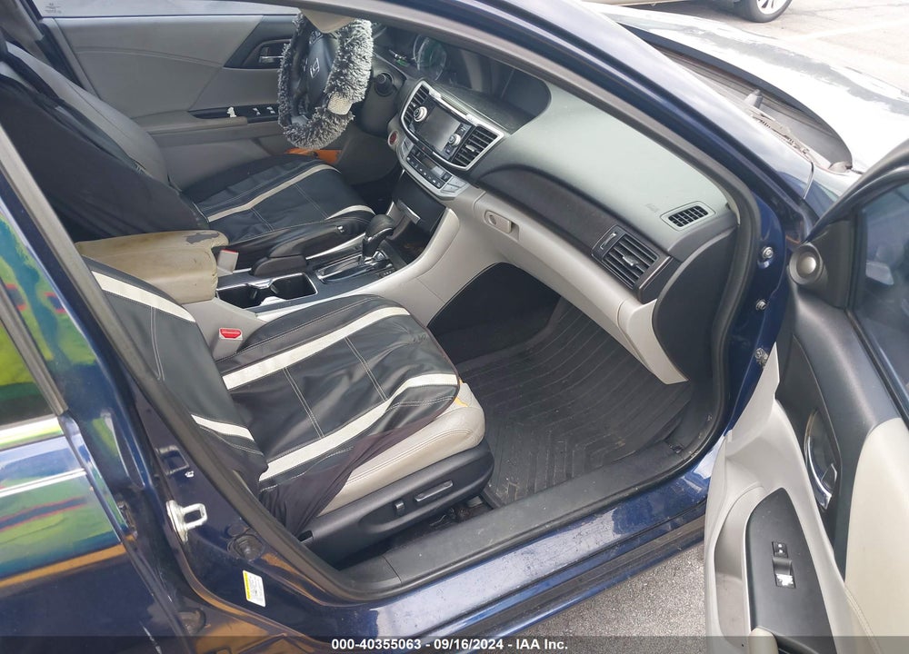2013 HONDA ACCORD EX-L V-6 VIN: 1HGCR3F86DA011281