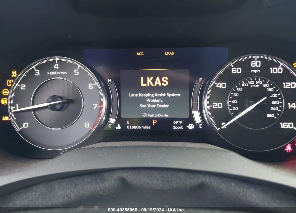 2020 ACURA RDX TECHNOLOGY PACKAGE VIN: 5J8TC2H57LL036739