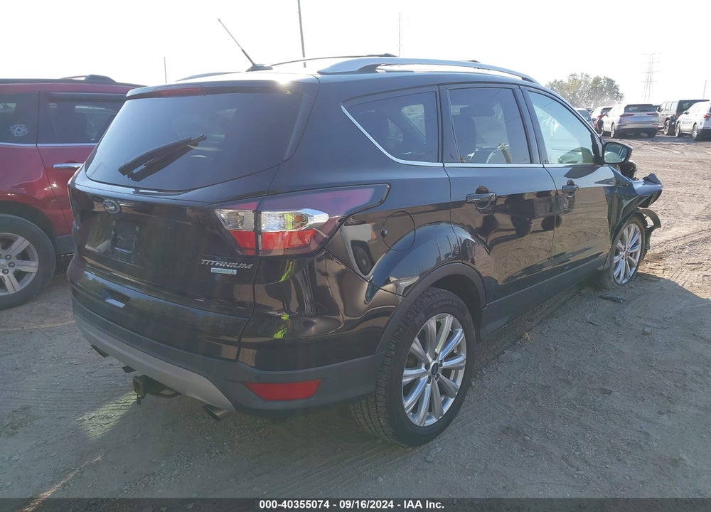2017 FORD ESCAPE TITANIUM VIN: 1FMCU0J96HUD83909