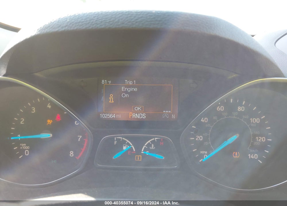 2017 FORD ESCAPE TITANIUM VIN: 1FMCU0J96HUD83909