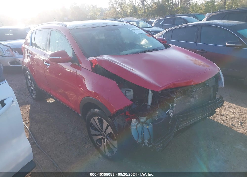 2012 KIA SPORTAGE EX VIN: KNDPC3A25C7199159