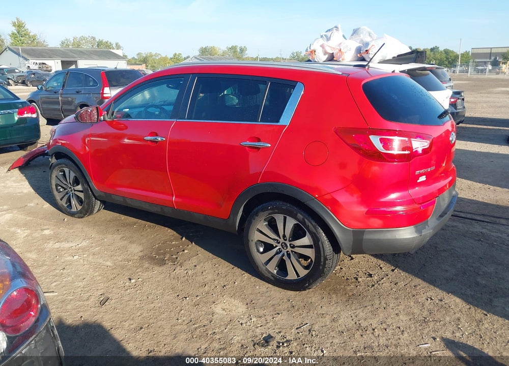 2012 KIA SPORTAGE EX VIN: KNDPC3A25C7199159