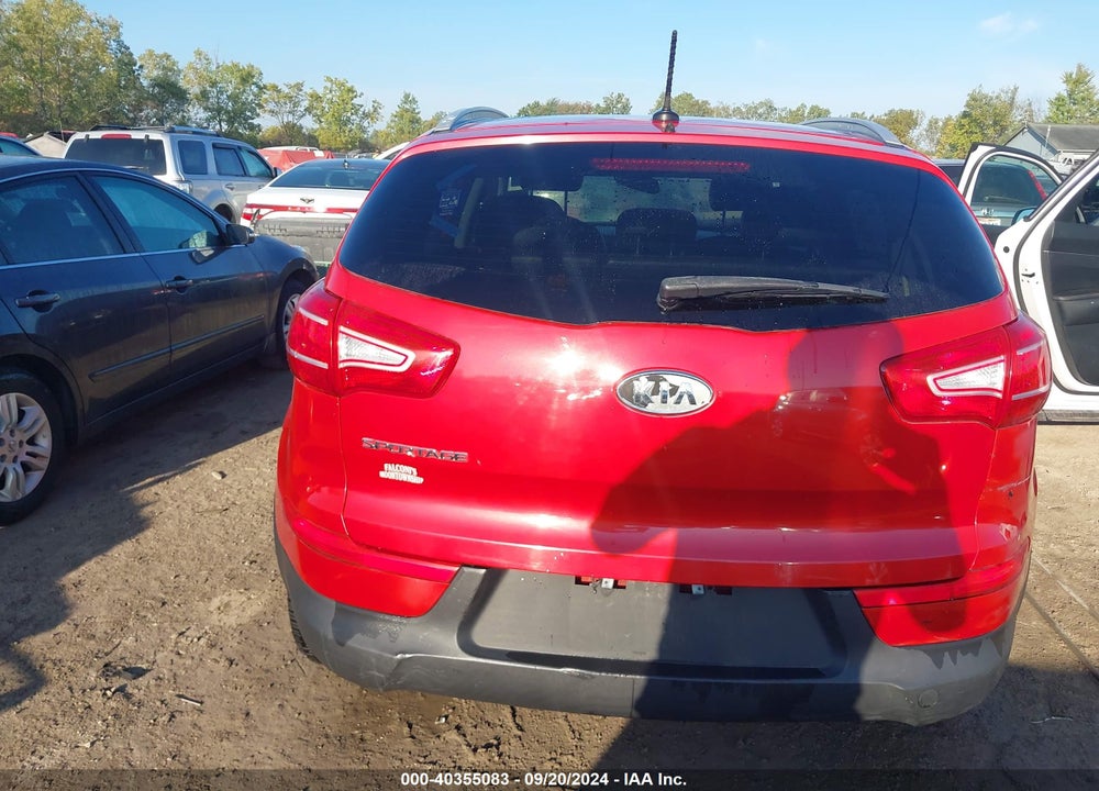 2012 KIA SPORTAGE EX VIN: KNDPC3A25C7199159