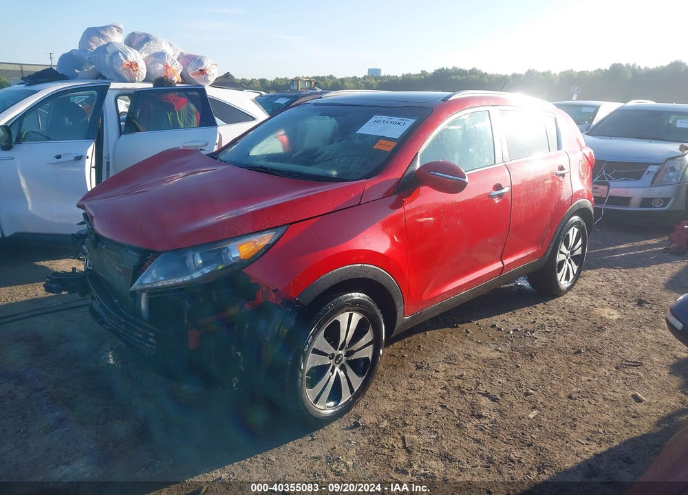 2012 KIA SPORTAGE EX VIN: KNDPC3A25C7199159