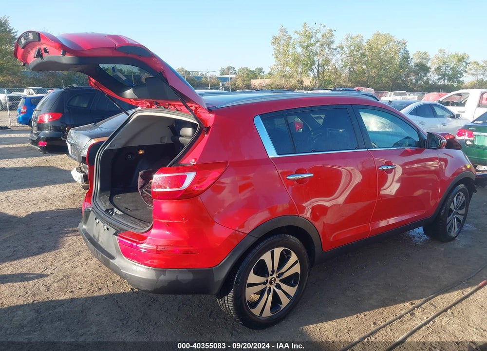 2012 KIA SPORTAGE EX VIN: KNDPC3A25C7199159