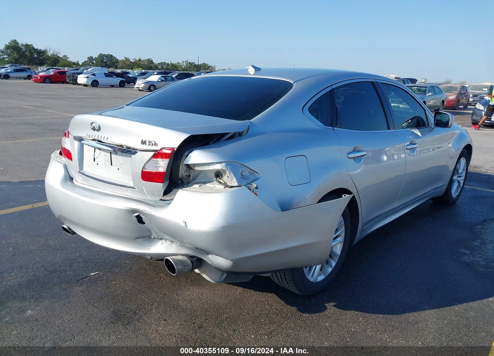 2012 INFINITI M35H VIN: JN1EY1AP4CM910489