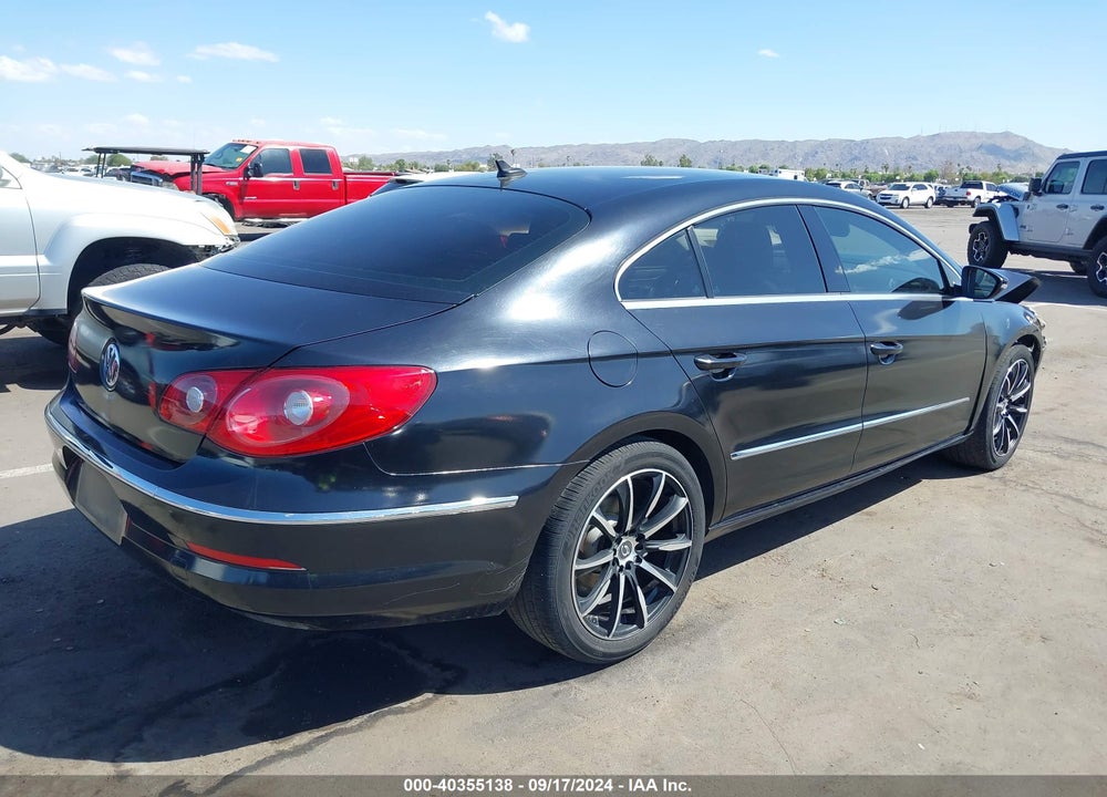 2012 VOLKSWAGEN CC R-LINE/SPORT VIN: WVWMP7ANXCE542326
