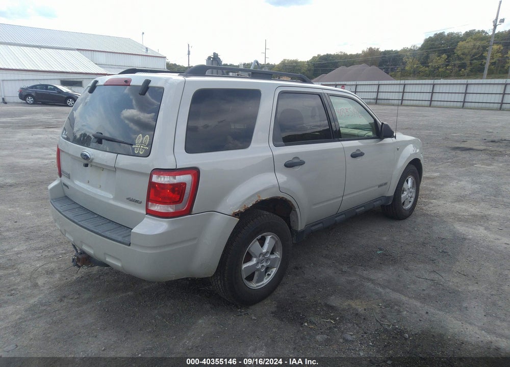2008 FORD ESCAPE XLT VIN: 1FMCU93138KA72767