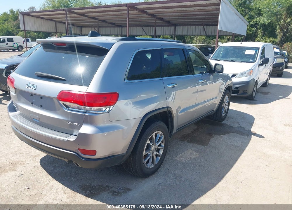 2014 JEEP GRAND CHEROKEE LIMITED VIN: 1C4RJFBM7EC304133