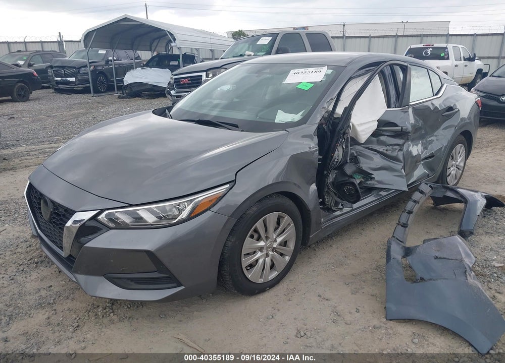 2020 NISSAN SENTRA S XTRONIC CVT VIN: 3N1AB8BV9LY261078