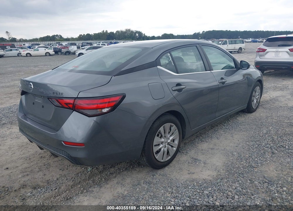 2020 NISSAN SENTRA S XTRONIC CVT VIN: 3N1AB8BV9LY261078