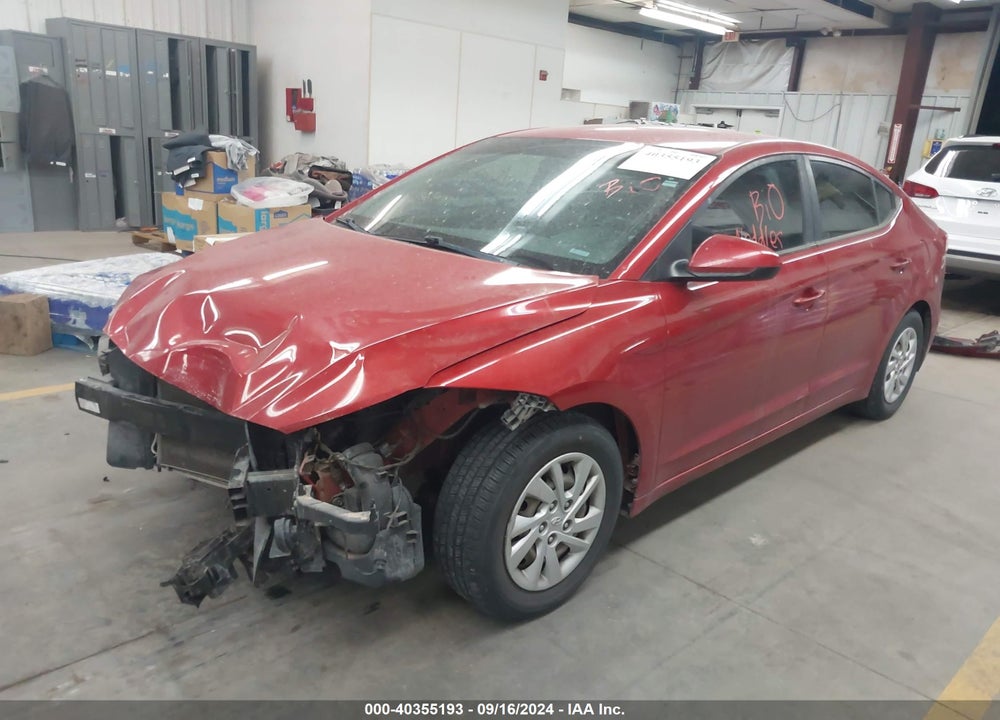 2017 HYUNDAI ELANTRA SE VIN: 5NPD74LF9HH184244