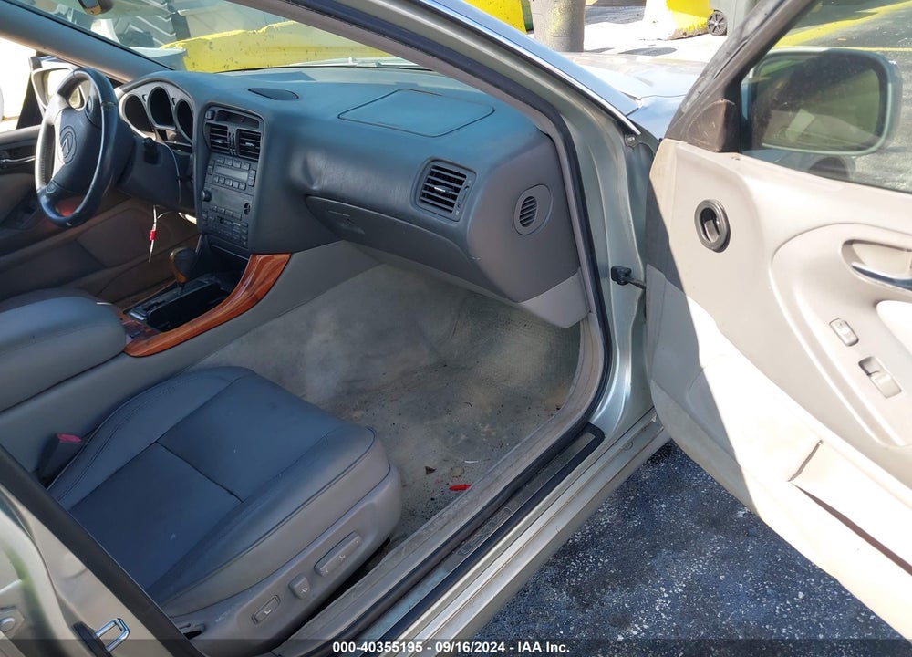 2001 LEXUS GS 300 VIN: JT8BD69S610118414