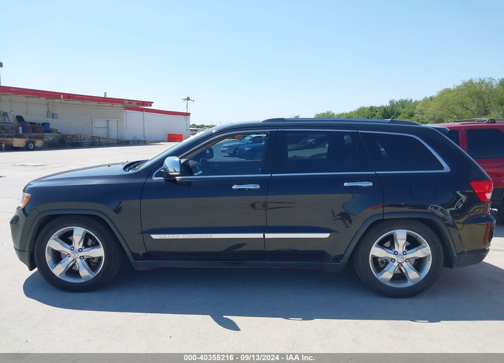 2012 JEEP GRAND CHEROKEE OVERLAND VIN: 1C4RJFCT6CC269605