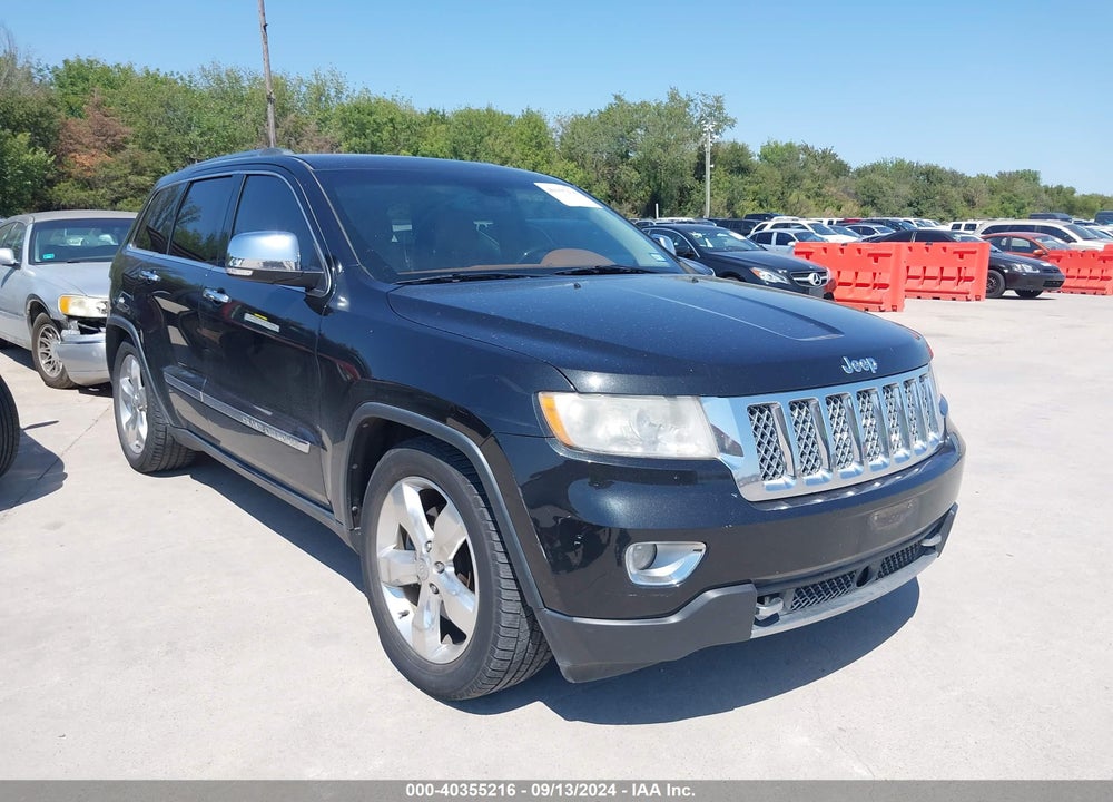 2012 JEEP GRAND CHEROKEE OVERLAND VIN: 1C4RJFCT6CC269605