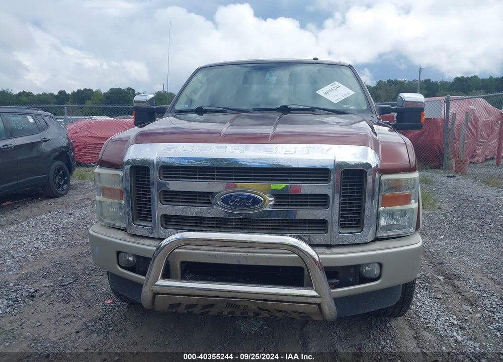 2008 FORD F-350 KING RANCH VIN: 1FTWW31R58EC23642