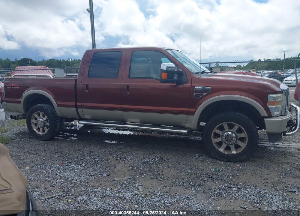 2008 FORD F-350 KING RANCH VIN: 1FTWW31R58EC23642