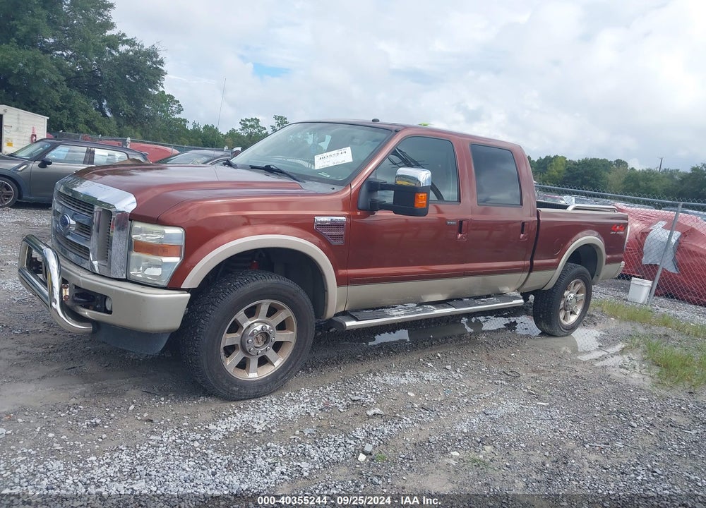 2008 FORD F-350 KING RANCH VIN: 1FTWW31R58EC23642