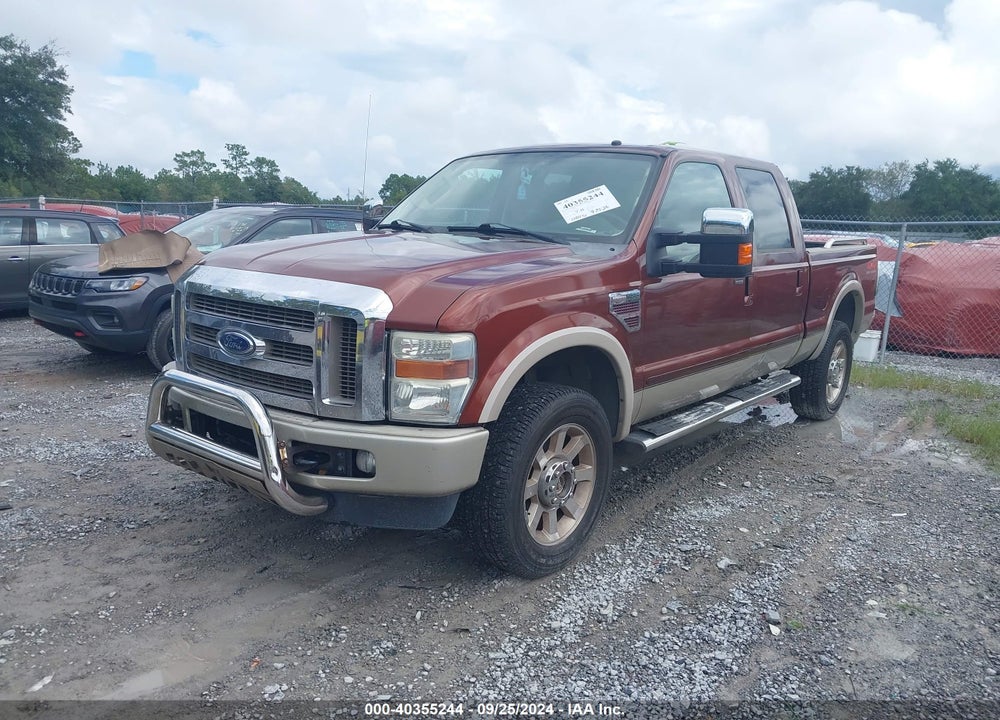 2008 FORD F-350 KING RANCH VIN: 1FTWW31R58EC23642