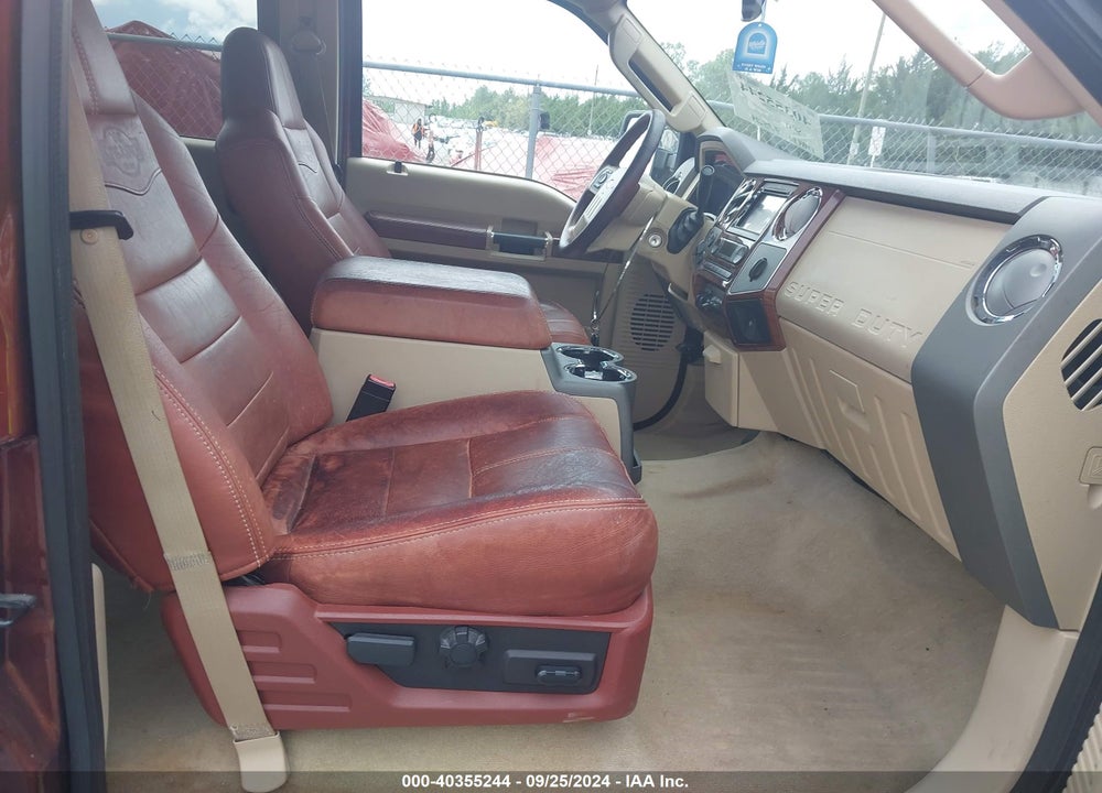 2008 FORD F-350 KING RANCH VIN: 1FTWW31R58EC23642