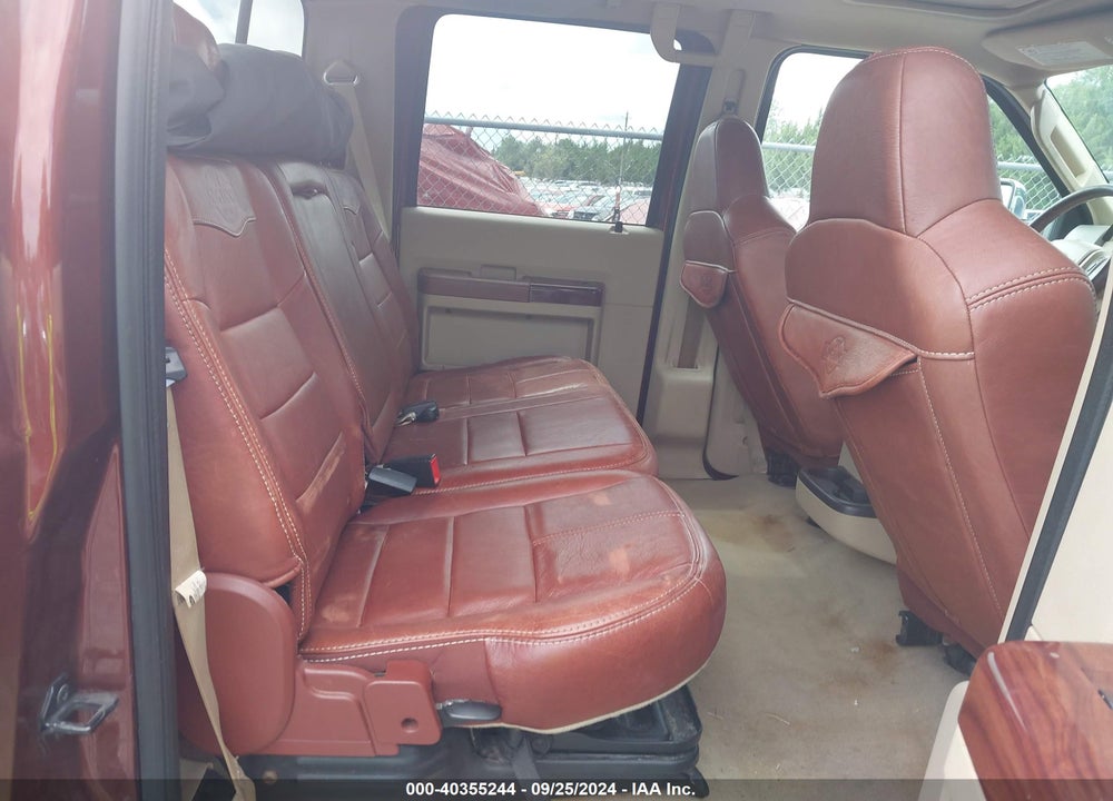 2008 FORD F-350 KING RANCH VIN: 1FTWW31R58EC23642