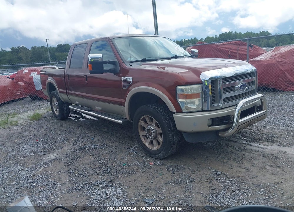 2008 FORD F-350 KING RANCH VIN: 1FTWW31R58EC23642