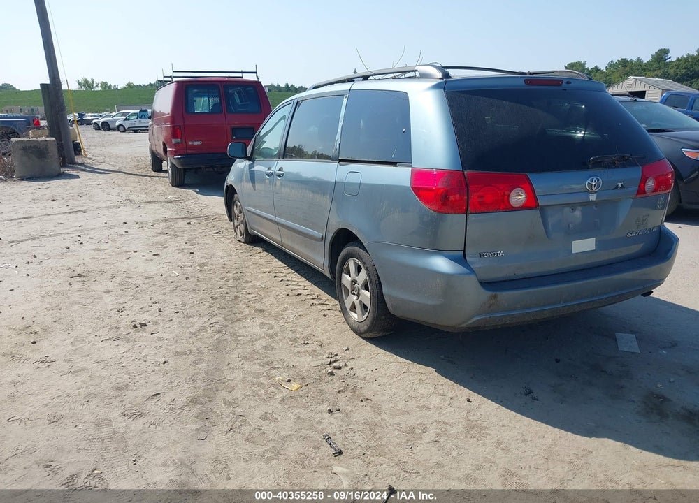2006 TOYOTA SIENNA LE VIN: 5TDZA23C86S427907