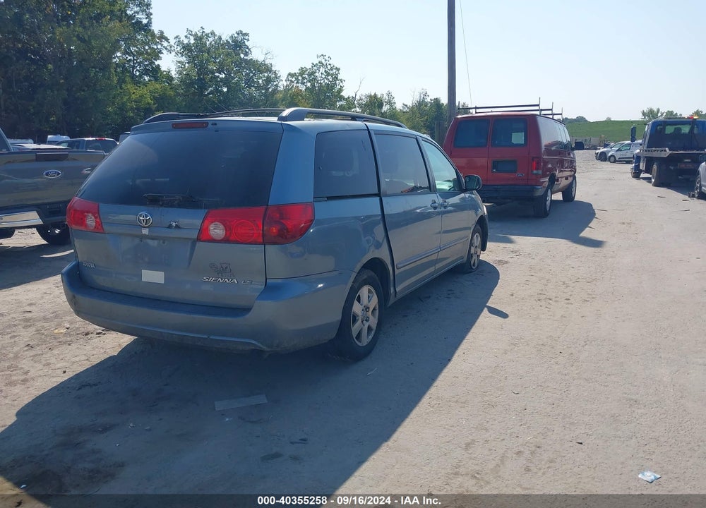 2006 TOYOTA SIENNA LE VIN: 5TDZA23C86S427907