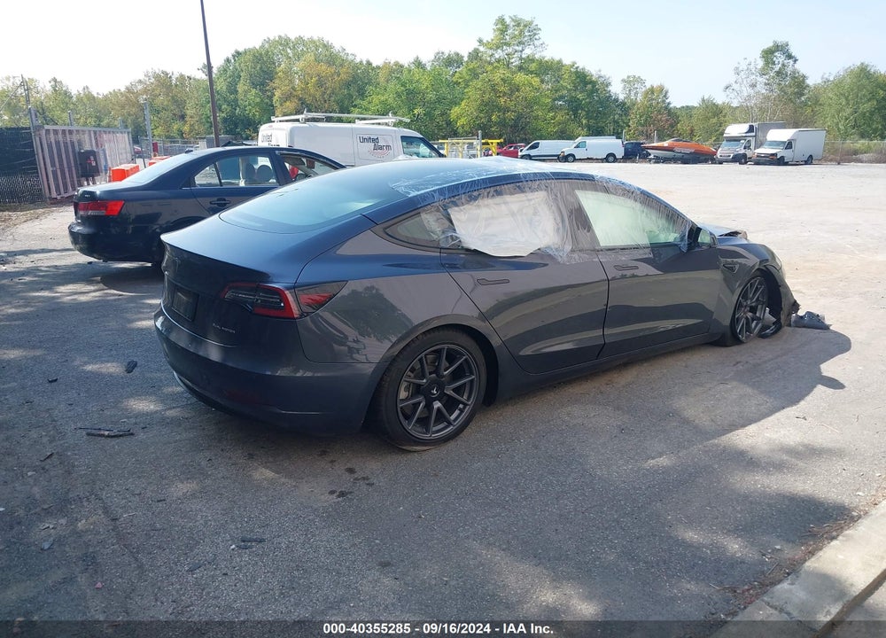 2022 TESLA MODEL 3 LONG RANGE DUAL MOTOR ALL-WHEEL DRIVE VIN: 5YJ3E1EB9NF207252