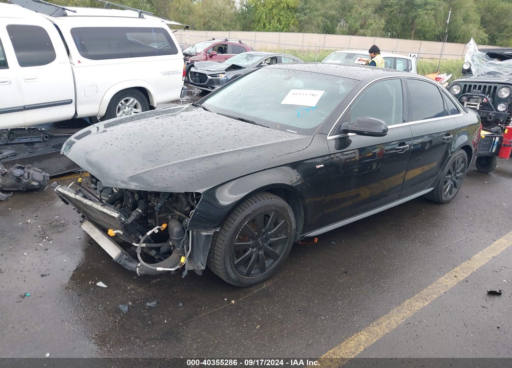 2015 AUDI A4 2.0T PREMIUM VIN: WAUBFAFL9FN020870