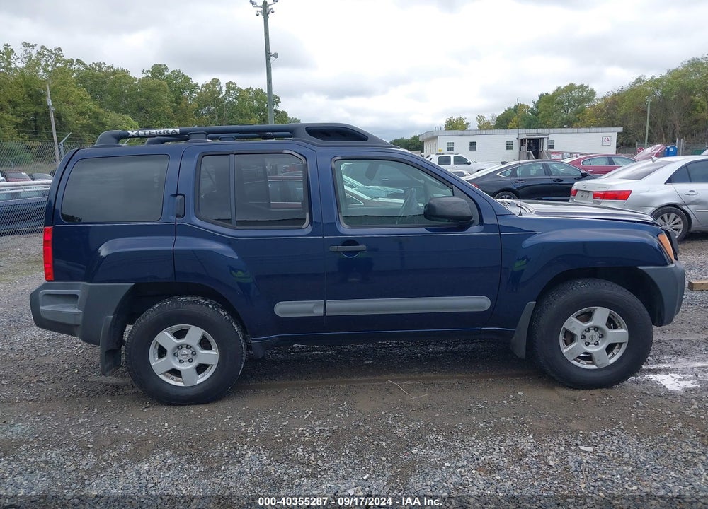 2006 NISSAN XTERRA S VIN: 5N1AN08W56C502536