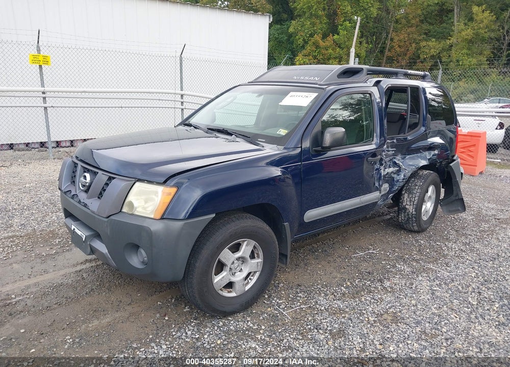 2006 NISSAN XTERRA S VIN: 5N1AN08W56C502536